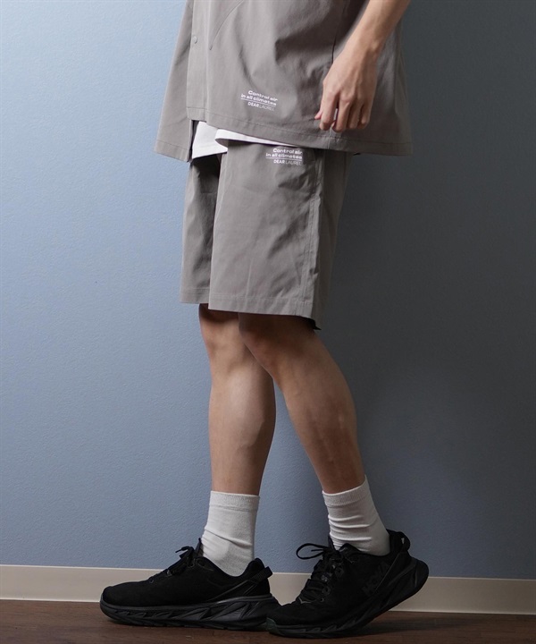 DEAR LAUREL ディアローレル ハーフパンツ ショートパンツ メンズ ショーツ 接触冷感 吸汗速乾 COOL SHORTS D25S3308