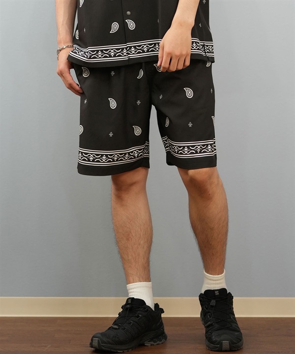DEAR LAUREL ディアローレル ハーフパンツ ショートパンツ メンズ 水陸両用 セットアップ対応 ユーティリティショーツ D25S3309-1