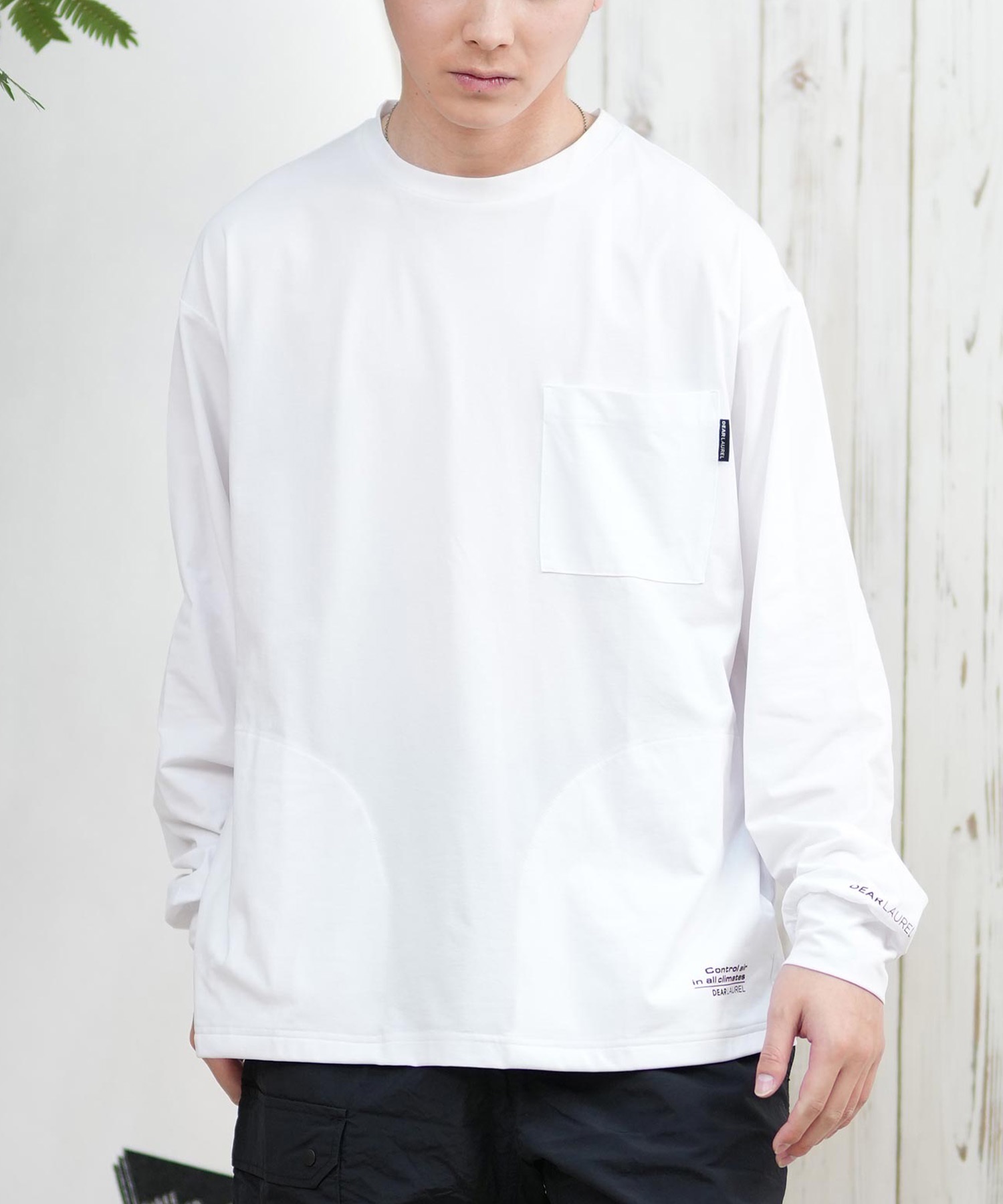 DEAR LAUREL ディアローレル ラッシュガード メンズ 長袖 Tシャツ ロン