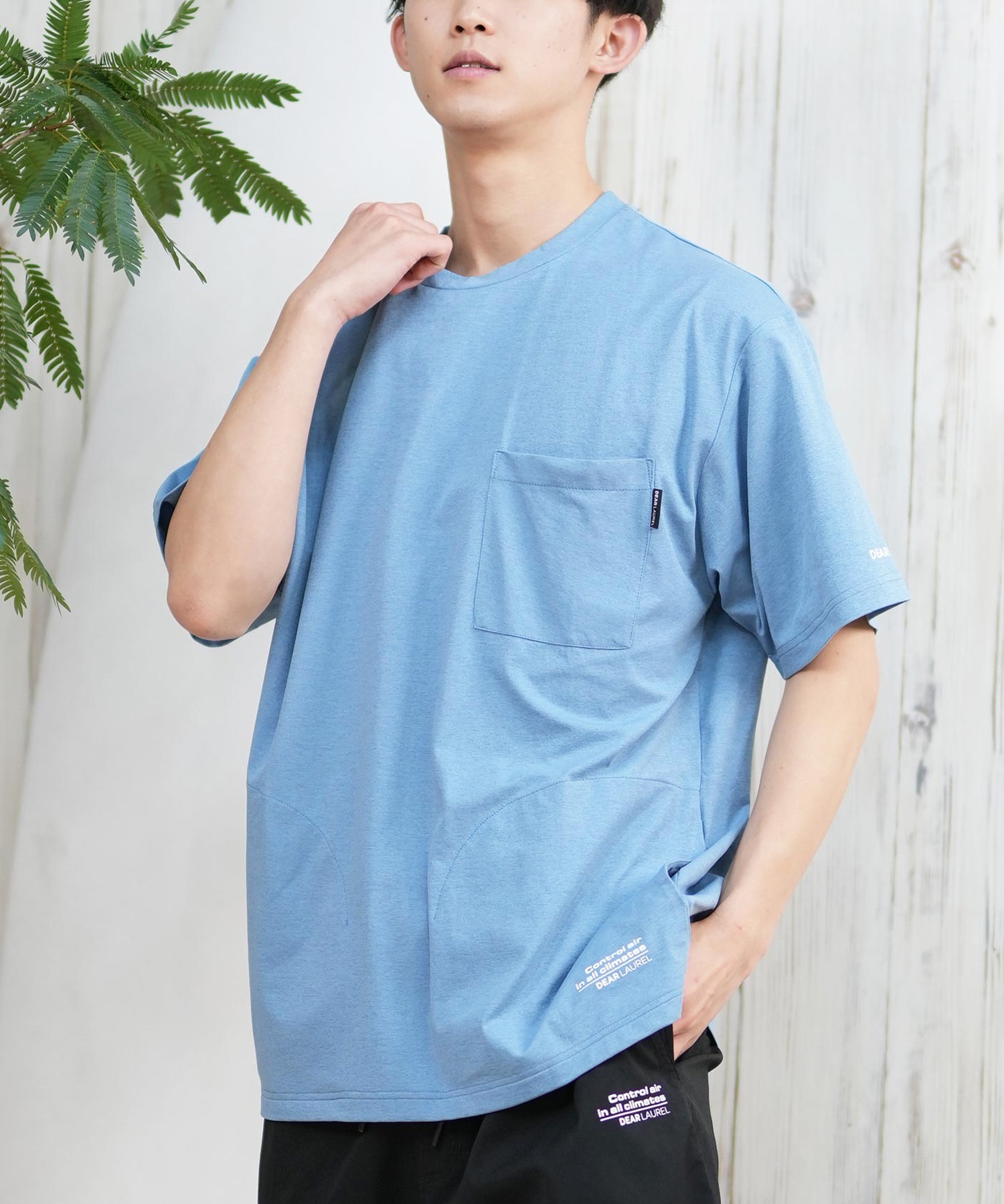 DEAR LAUREL ディアローレル ラッシュガード メンズ 半袖 Tシャツ 水陸