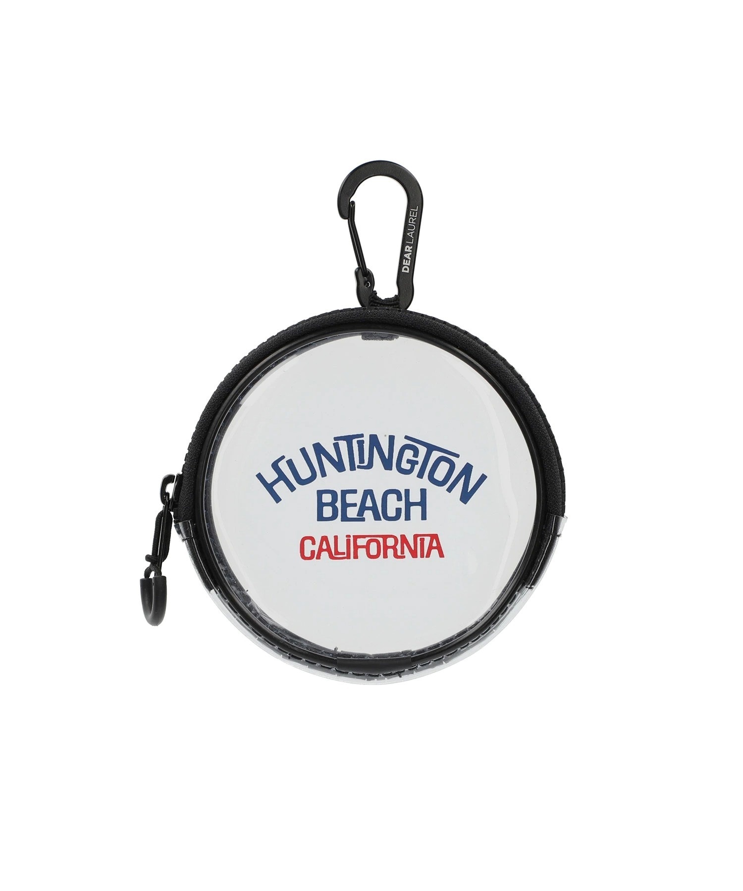 DEAR LAUREL ディアローレル バッグ ポーチ 撥水 HIGH&DRY PVC ROUND POUCH DL25S10101(CLEAR-ONE)