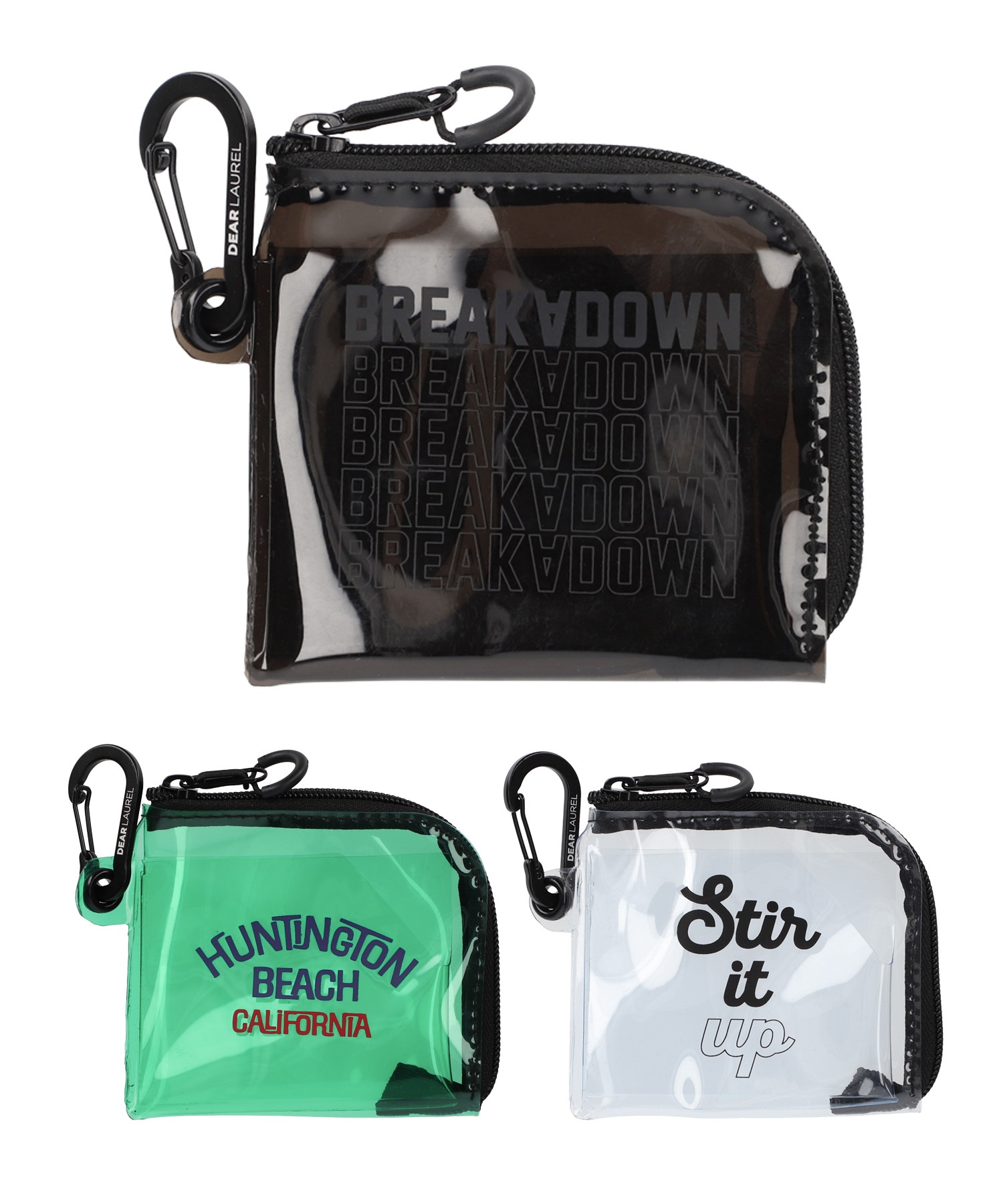 DEAR LAUREL ディアローレル 財布 ウォレット HIGH&DRY PVC WALLET DL25S10601(BLUE-ONE)