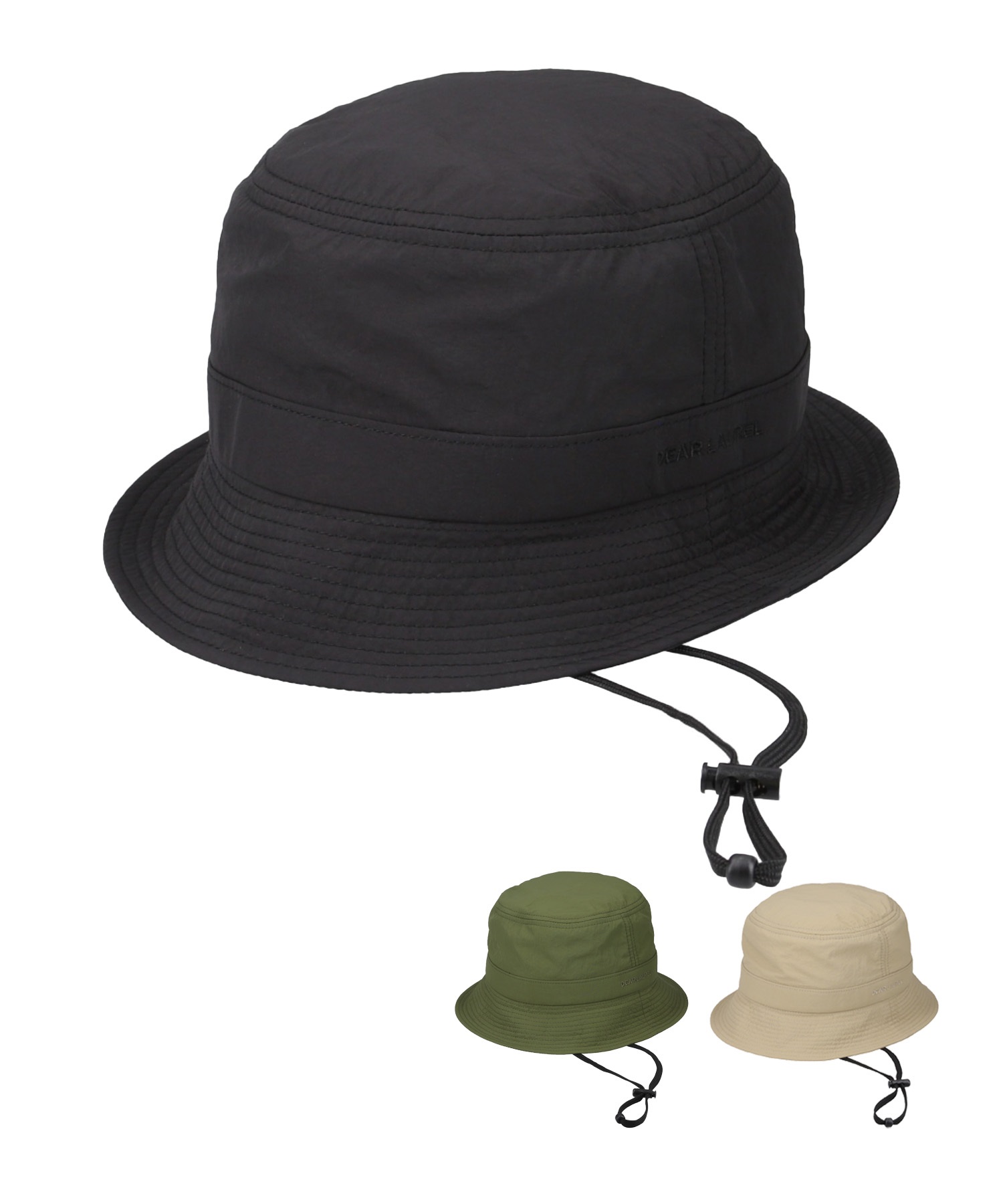 DEAR LAUREL ディアローレル ハット UVカット 撥水 シンプル BUCKET