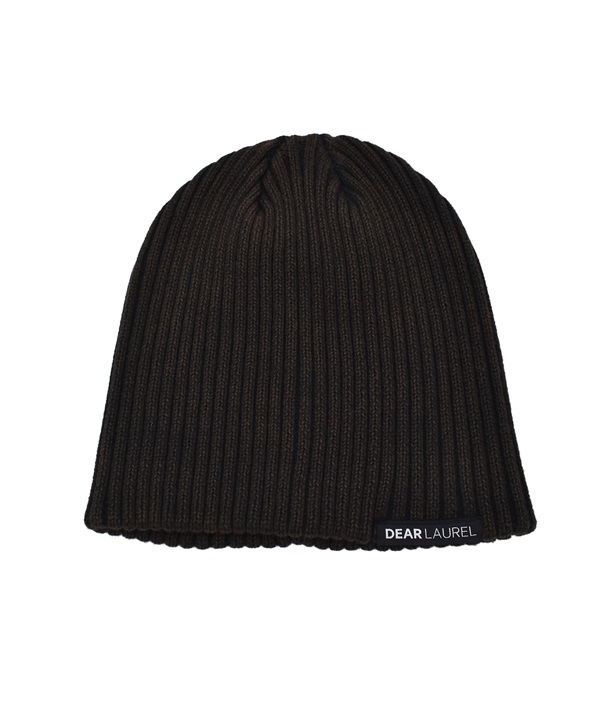 DEAR LAUREL ディアローレル ニット帽 ビーニー ニットキャップ ピグメント加工 PIGMENT BEANIE DL25F611311
