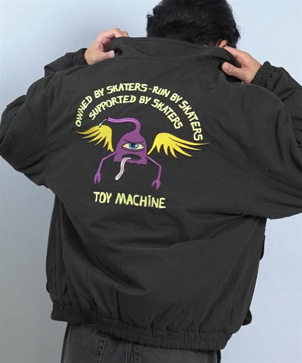 TOY MACHINE トイマシーン アウター メンズ ワークジャケット リバーシブル バックロゴ BSCS REVERSIBLE JACKET MTMFFJK10