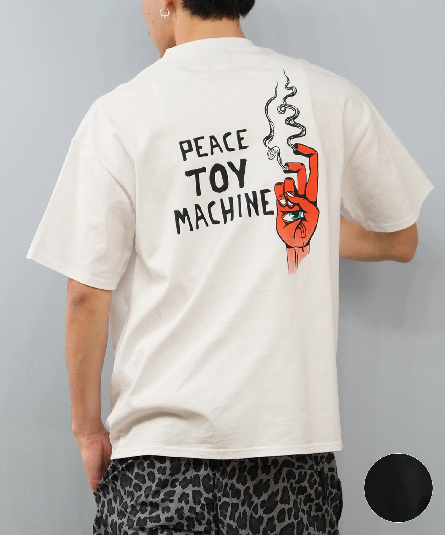 TOY MACHINE トイマシーン 半袖 Tシャツ メンズ バックプリント