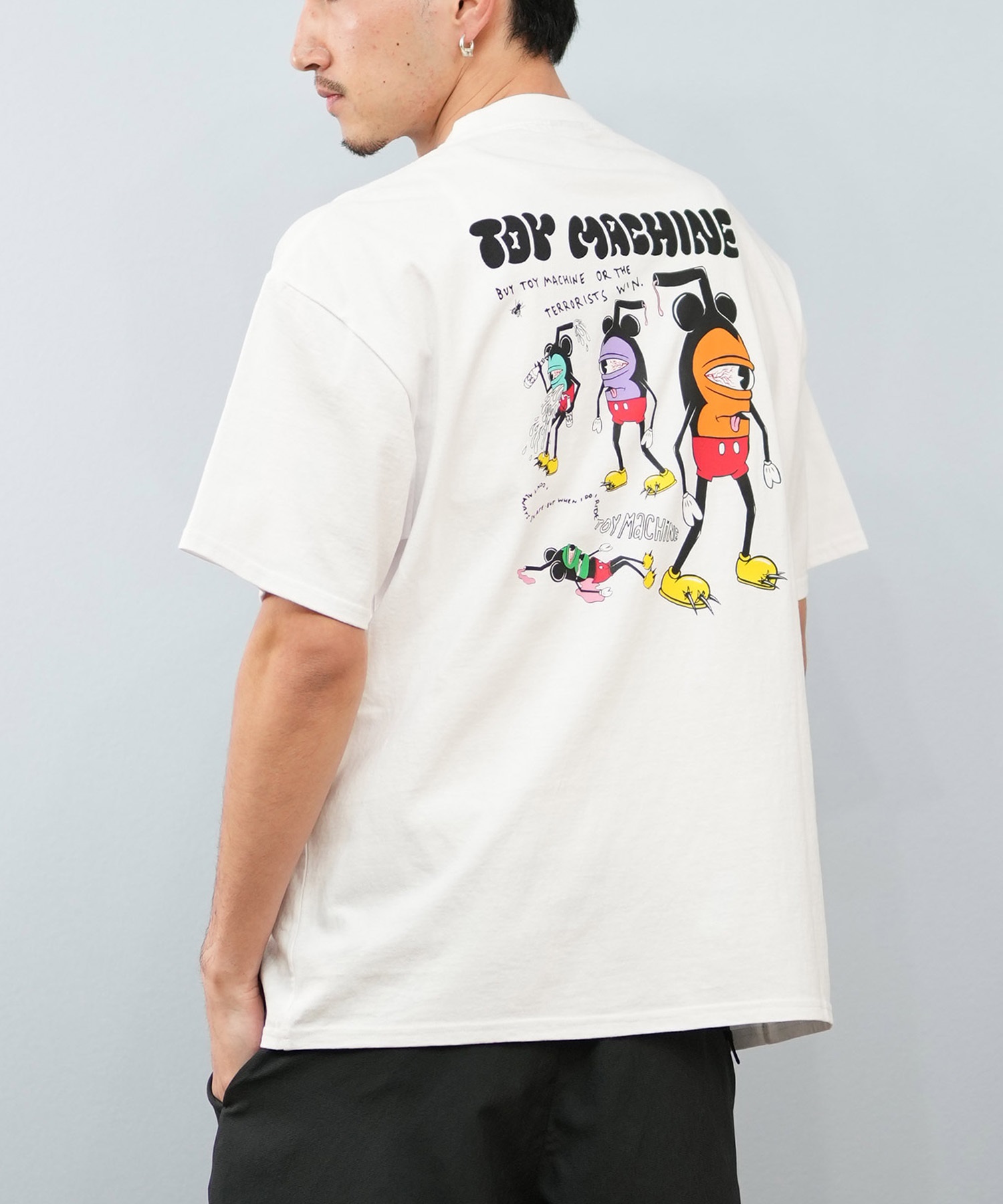mck　TOY MACHINE x YON FES Tシャツ mck様専用 TOY MACHINE x YON FES Tシャツ