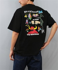 TOY MACHINE トイマシーン 半袖 Tシャツ メンズ バックプリント