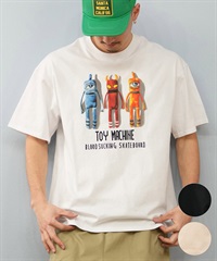 TOY MACHINE トイマシーン 半袖 Tシャツ メンズ バックプリント オーバーサイズ MTMSFST8 ムラサキスポーツ限定