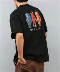 TOY MACHINE トイマシーン 半袖 Tシャツ メンズ バックプリント オーバーサイズ MTMSFST8 ムラサキスポーツ限定