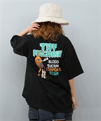TOY MACHINE トイマシーン 半袖 Tシャツ レディース バックプリント オーバーサイズ MTMSFST14 ムラサキスポーツ限定