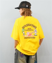 TOY MACHINE トイマシーン 半袖 Tシャツ レディース バックプリント オーバーサイズ MTMSFST16 ムラサキスポーツ限定