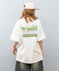 TOY MACHINE トイマシーン 半袖 Tシャツ レディース バックプリント オーバーサイズ MTMSFST17 ムラサキスポーツ限定