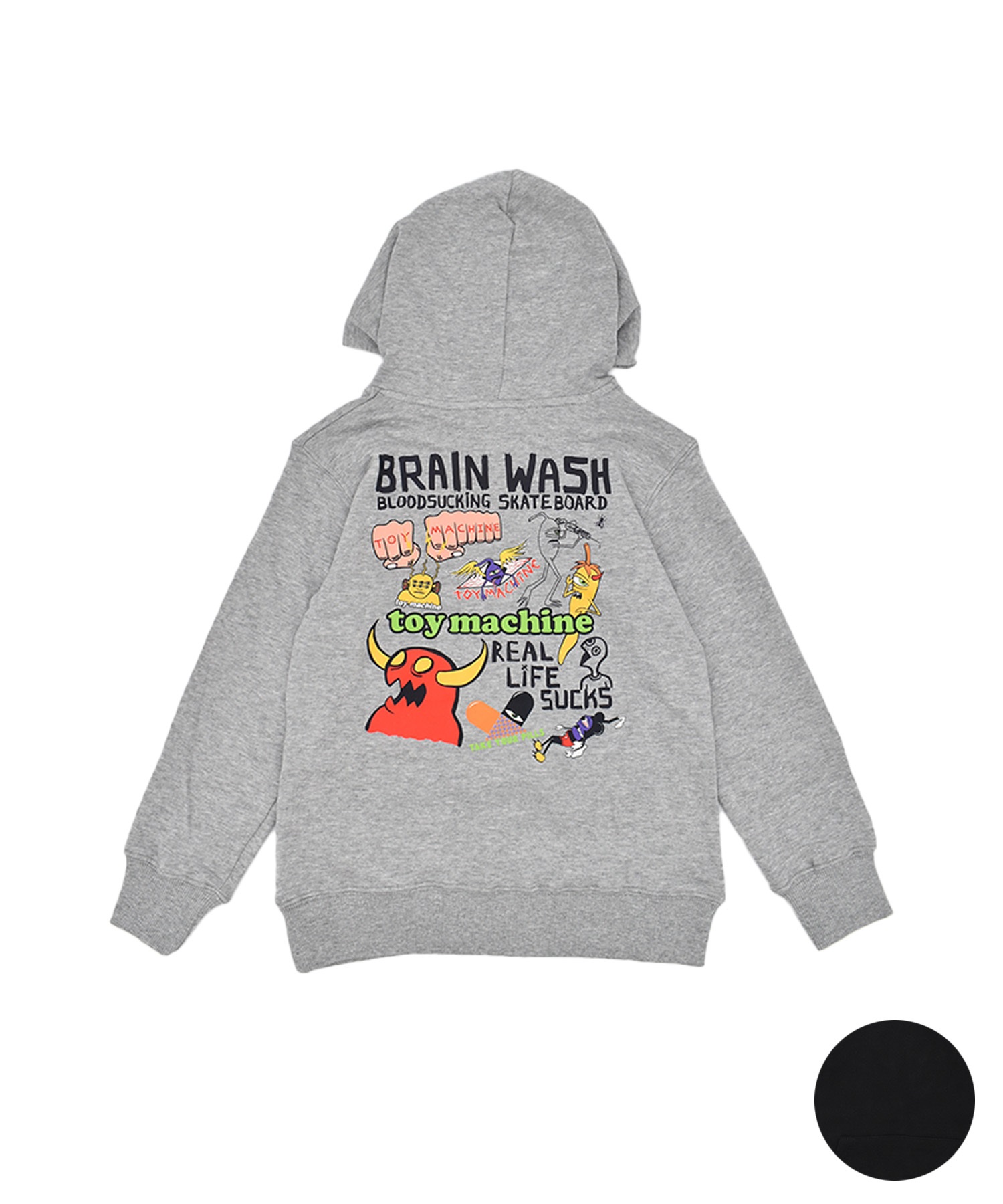 TOY MACHINE トイマシーン プルオーバー パーカー キッズ ジュニア
