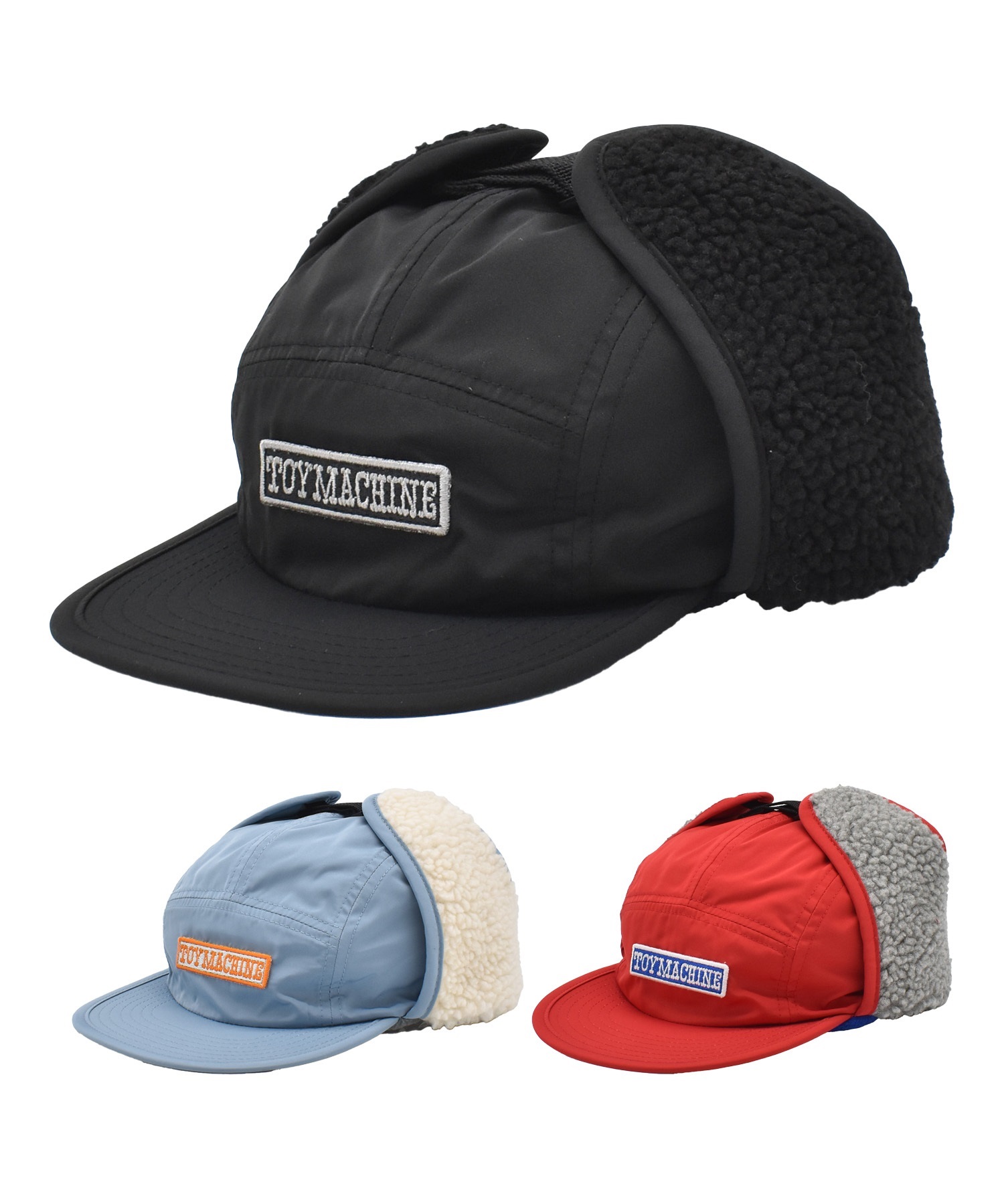 TOY MACHINE トイマシーン キャップ 帽子 イヤーフラップ ジェット