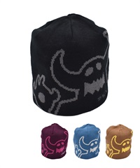 TOY MACHINE トイマシーン ニット帽 ビーニー ニットキャップ リバーシブル REVERSIBLE BEANIE 253045004(01BLK-FREE)