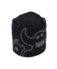 TOY MACHINE トイマシーン ニット帽 ビーニー ニットキャップ リバーシブル REVERSIBLE BEANIE 253045004(01BLK-FREE)