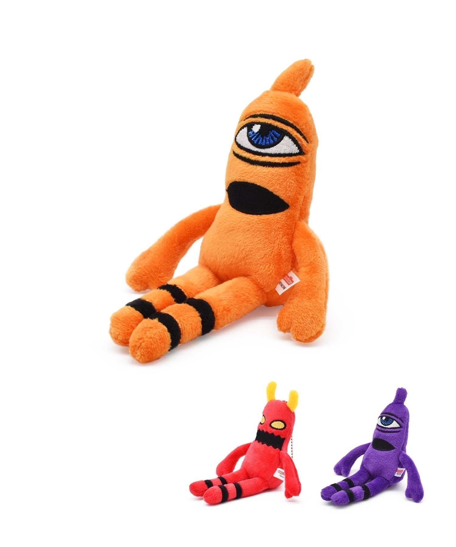 TOY-MACHINE 02 リール オレンジ/シルバー 替えのサンドパーツ付き TOY MACHINE トイマシーン キーホルダー TOYMONSTER DOLL S TMDOLL78