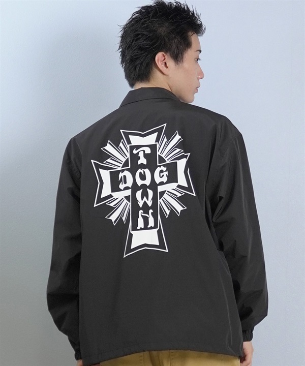 DOGTOWN ドッグタウン コーチジャケット メンズ バックプリント ロゴ 254DT1JK010
