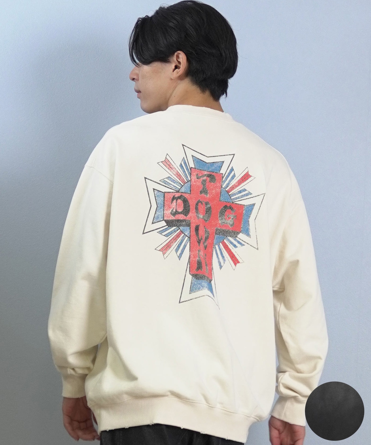 DOGTOWN ドッグタウン トレーナー スウェット メンズ バックプリント