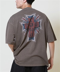 DOGTOWN ドッグタウン 半袖 Tシャツ メンズ バックプリント オーバーサイズ 253DT1ST001(BRN-M)
