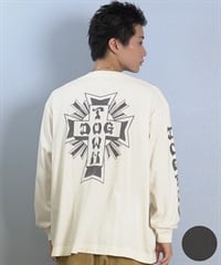 DOGTOWN ドッグタウン 長袖 Tシャツ ロンT メンズ バックプリント ロゴ
