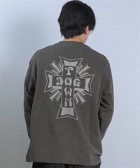 DOGTOWN ドッグタウン 長袖 Tシャツ ロンT メンズ バックプリント ロゴ