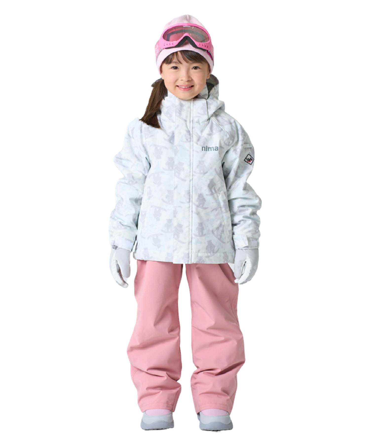2526】NIMA ニーマ スノーボード ウェア 上下セット キッズ JR-1652