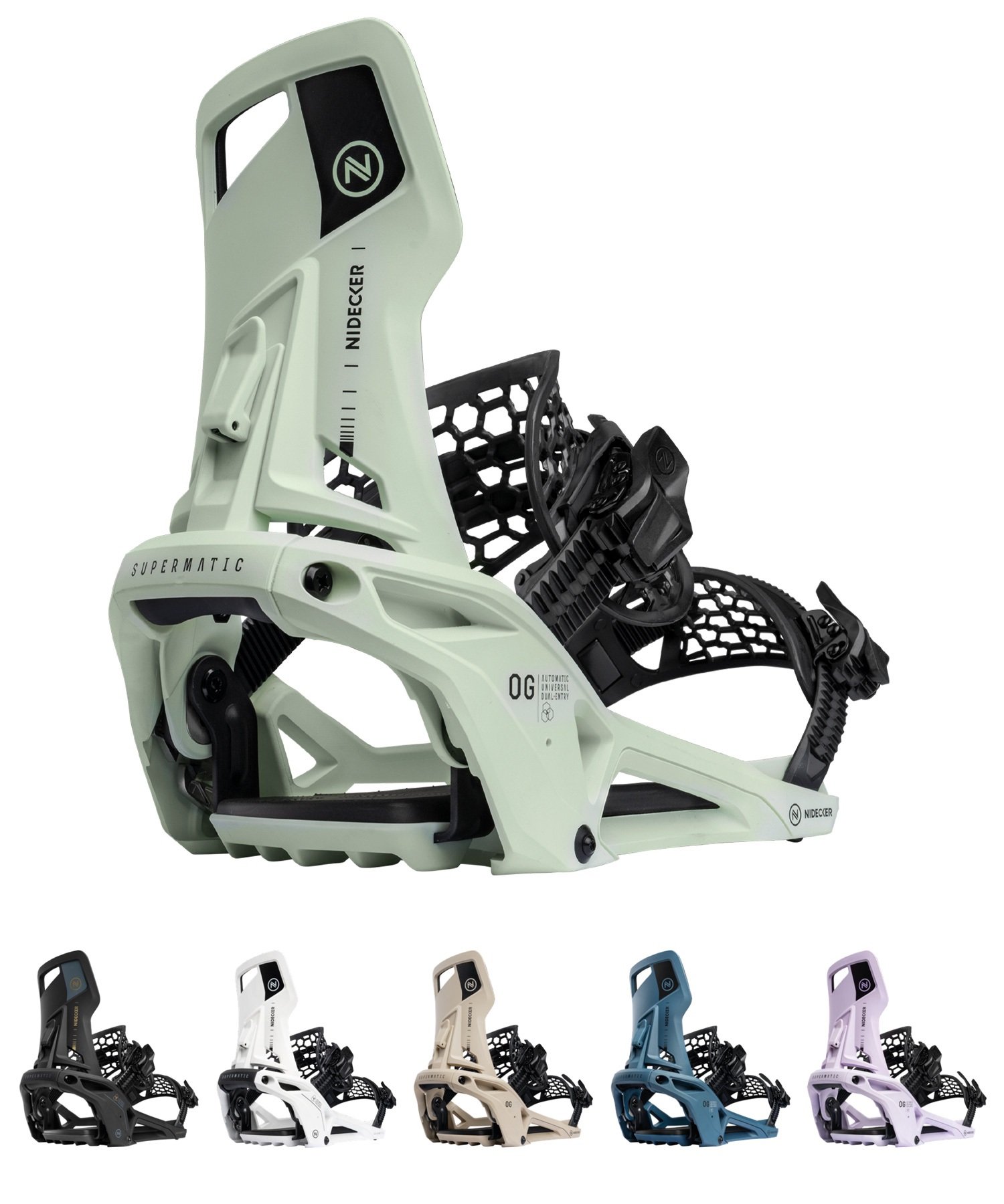 【早期購入】 NIDECKER ナイデッカー スノーボード バインディング ビンディング ユニセックス Og Supermatic ムラサキスポーツ 25-26モデル MM B21
