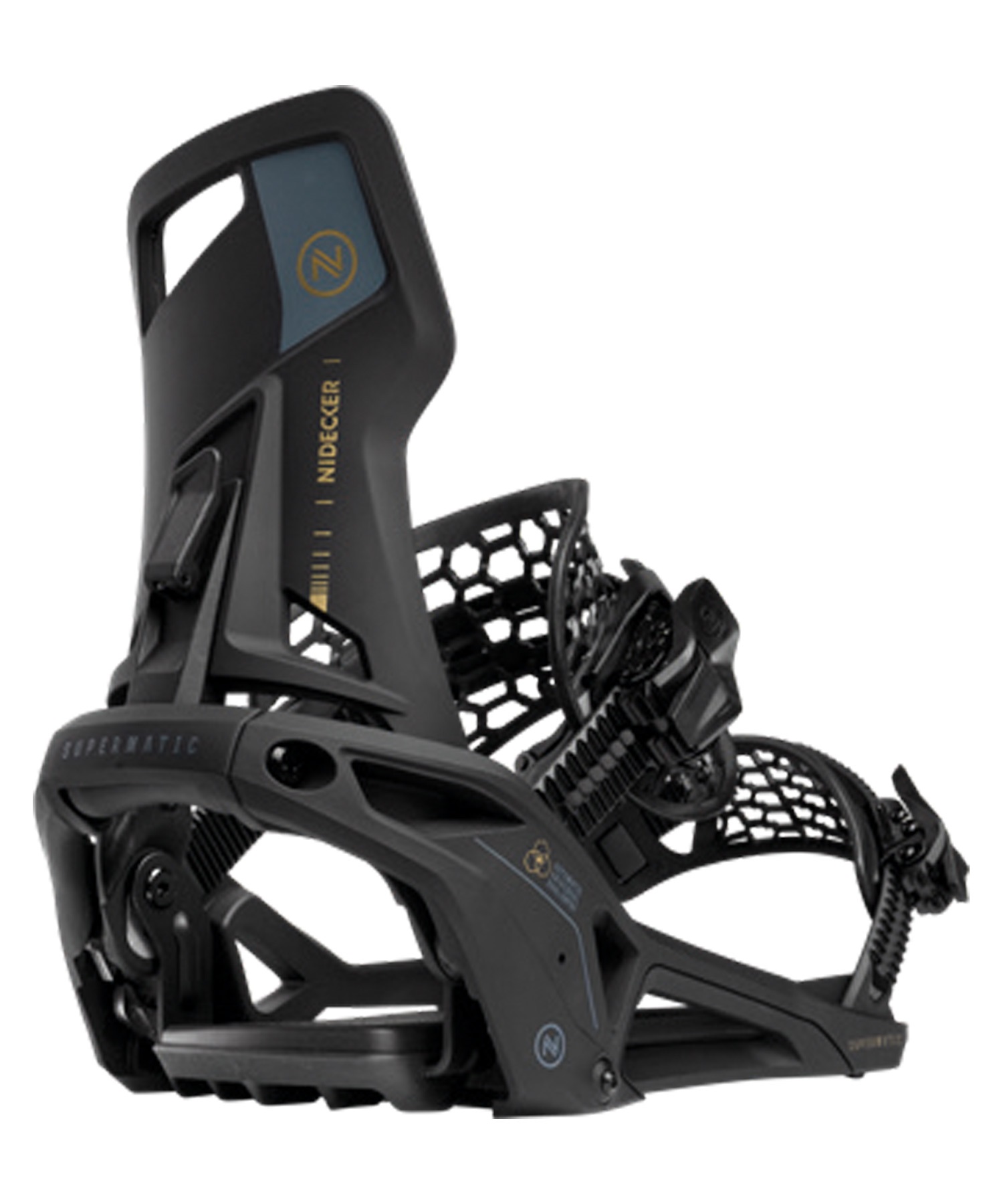 【早期購入】 NIDECKER ナイデッカー スノーボード バインディング ビンディング ユニセックス Og Supermatic ムラサキスポーツ 25-26モデル MM B21(BK-S)