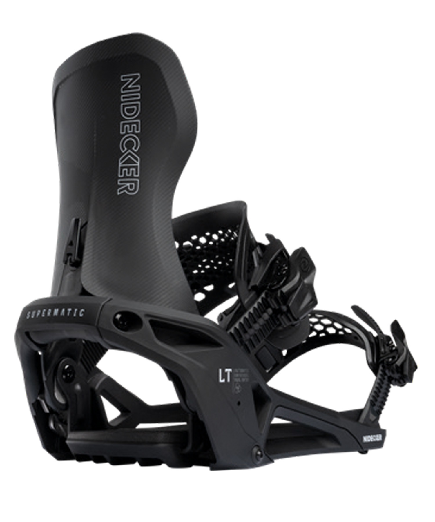 【早期購入】 NIDECKER ナイデッカー スノーボード バインディング ビンディング メンズ Lt Supermatic ムラサキスポーツ 25-26モデル MM B21(BK-M)