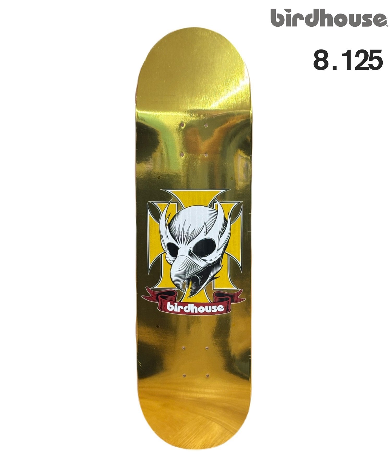 BIRDHOUSE バードハウス スケートボードデッキ 8.125inch GOLDFOIL ムラサキスポーツ