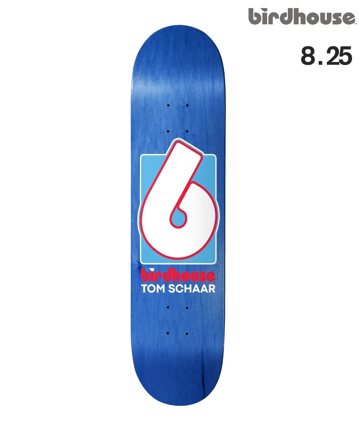 BIRDHOUSE バードハウス スケートボードデッキ 8.25inch TOM SCHAAR PRO ムラサキスポーツ