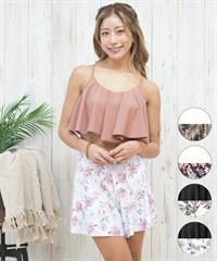 Beach Queen ビーチクイーン 水着 レディース ビキニ 3点セット ショーツ付き フリル 403500