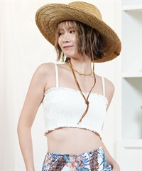 Beach Queen ビーチクイーン 水着 レディース ビキニ トップス 単品水着 シャーリング 403840