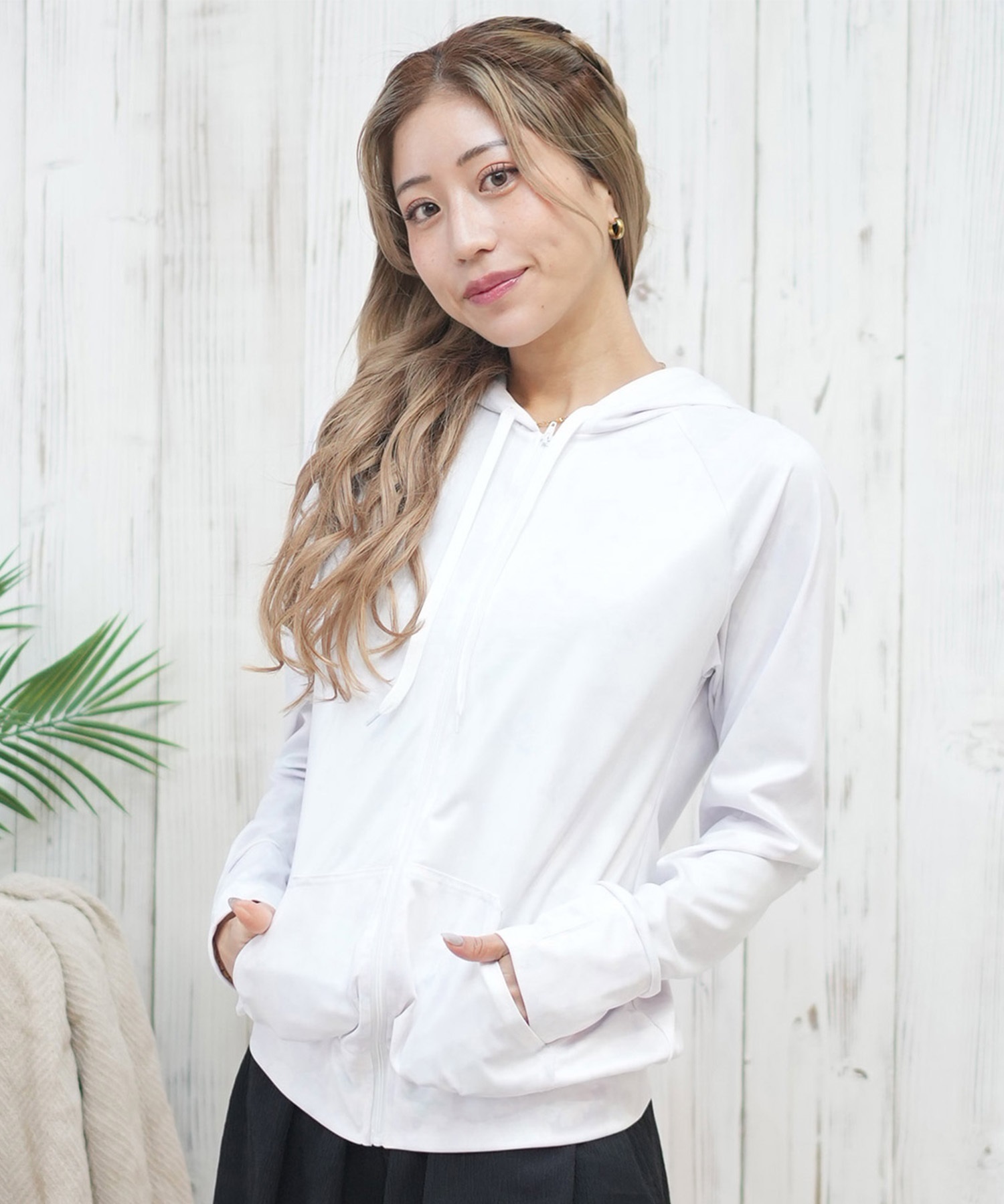 プロムセリュール Beach Queen ビーチクイーン 長袖ラッシュガード レディース UVカット