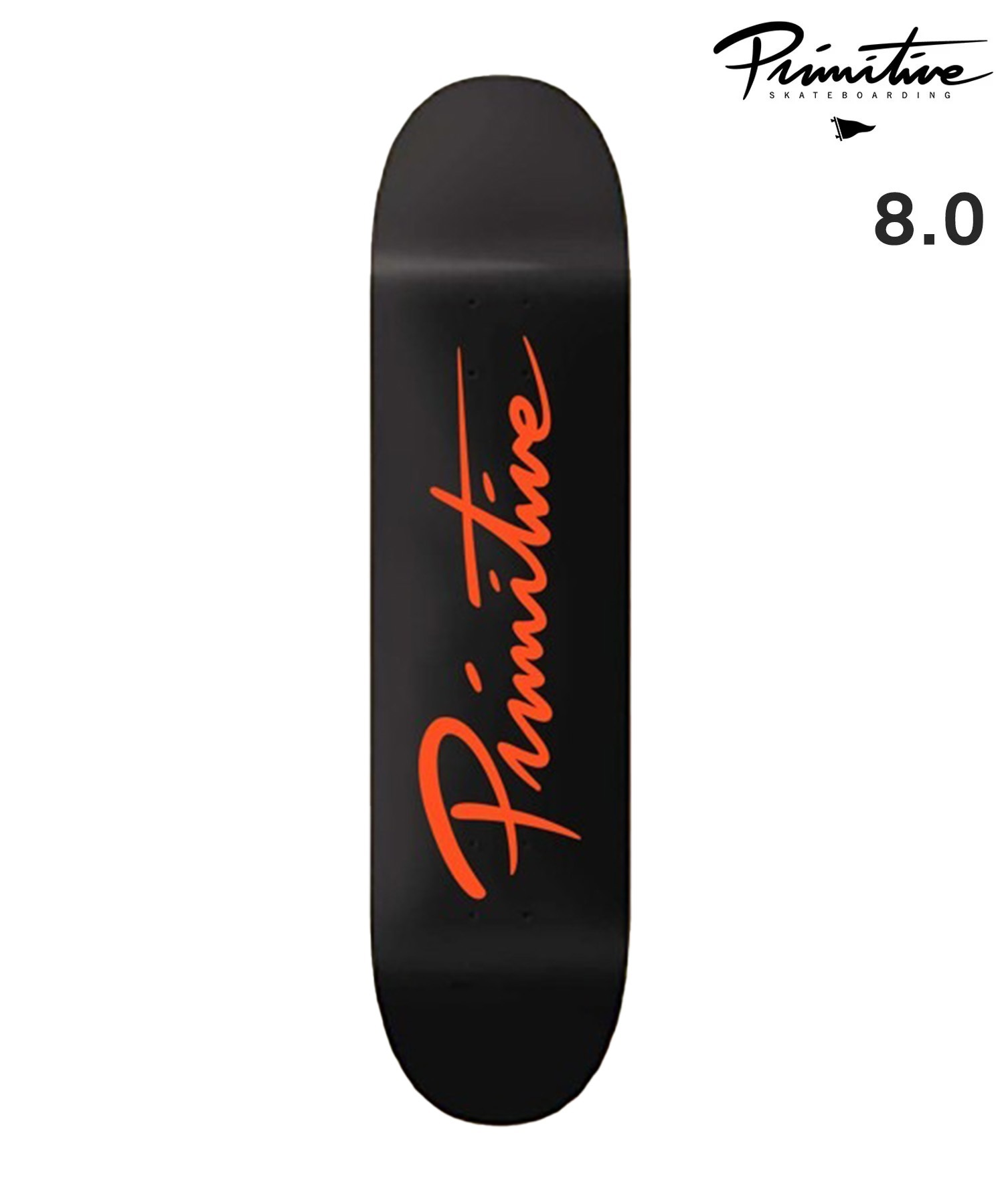 PRIMITIVE プリミティブ スケートボード デッキ 8.0inch NUEVO SCRIPT