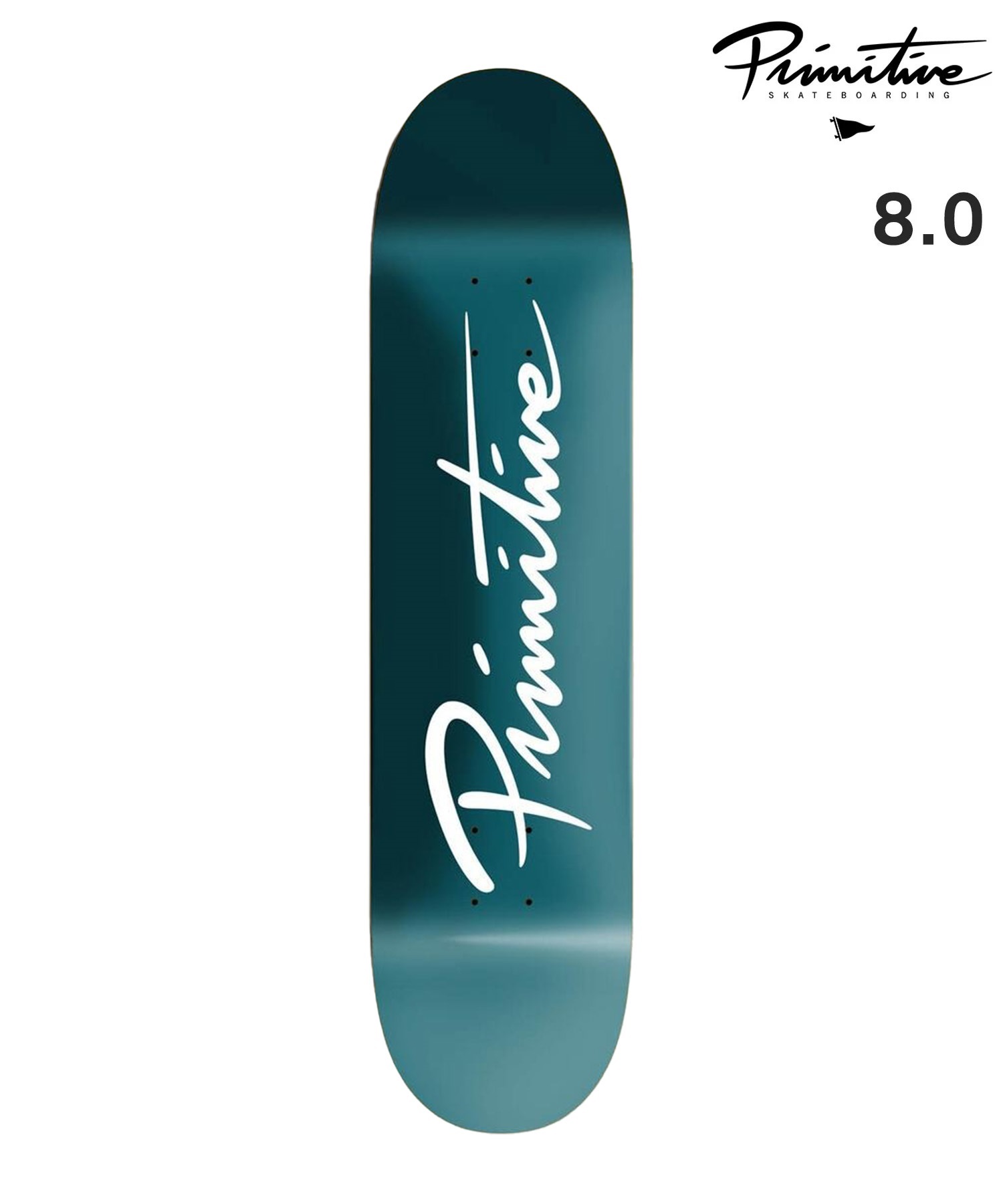 PRIMITIVE プリミティブ スケートボード デッキ 8.0inch NUEVO SCRIPT