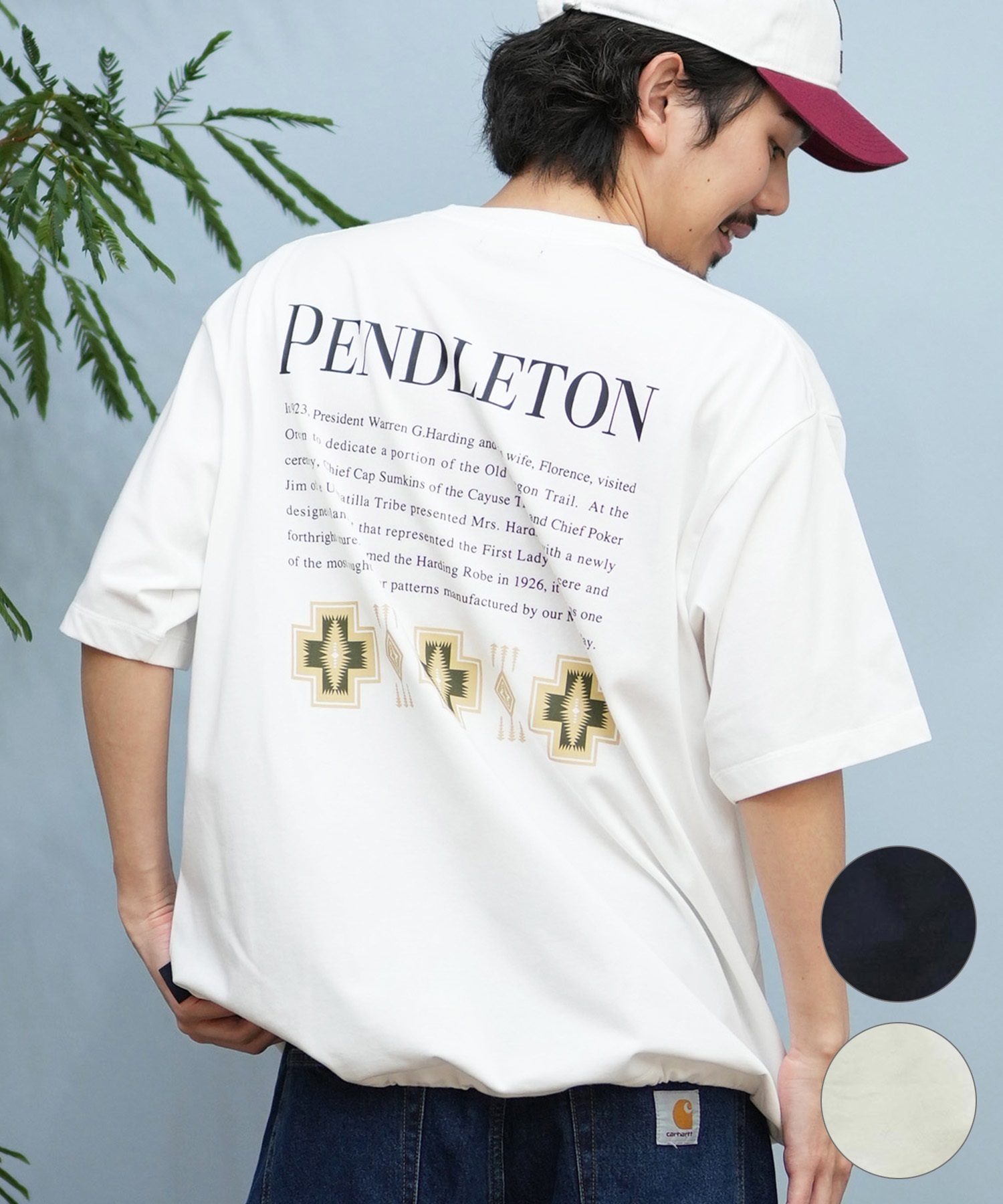 PENDLETON ペンドルトン 半袖 Tシャツ メンズ バックプリント 5275