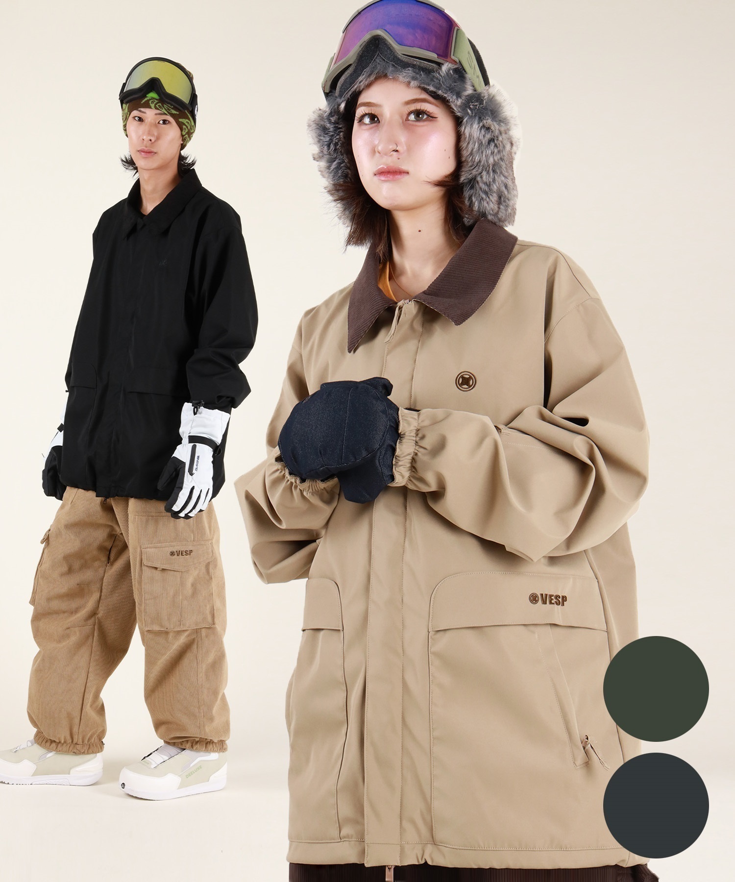 VESP べスプ VPMJ1067 スノーボード ウェア ジャケット ユニセックス