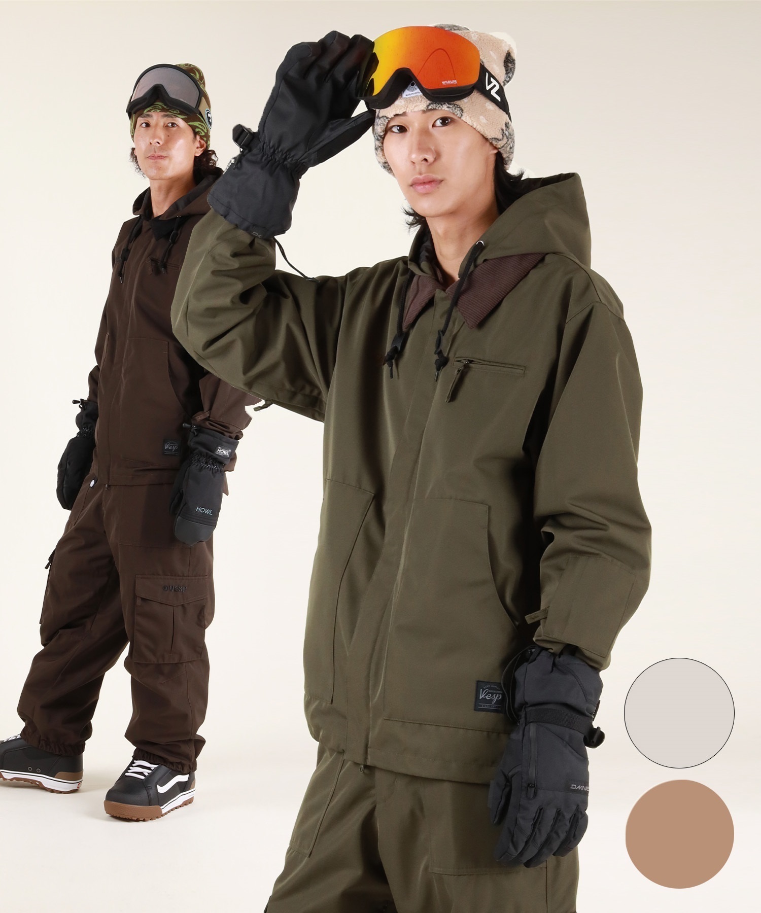2526】VESP べスプ スノーボード ウェア ジャケット ユニセックス