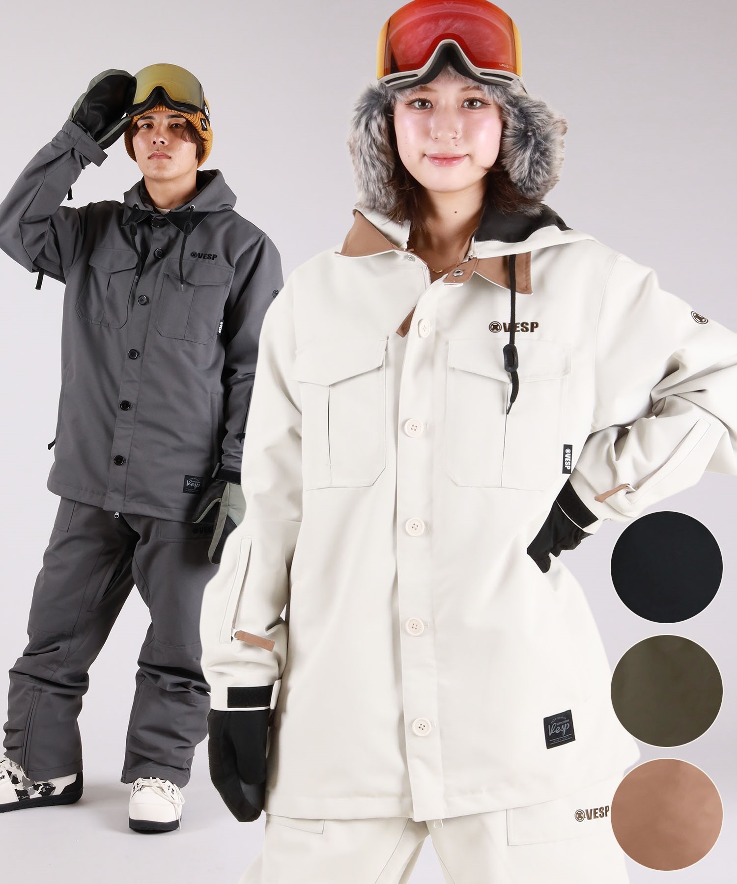 VESP べスプ スノーボード ウェア ジャケット ユニセックス VPMJ1064