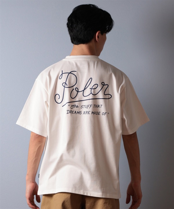POLER ポーラー 半袖 Tシャツ メンズ ビッグシルエット 吸湿速乾 259MCV0014 ムラサキスポーツ限定