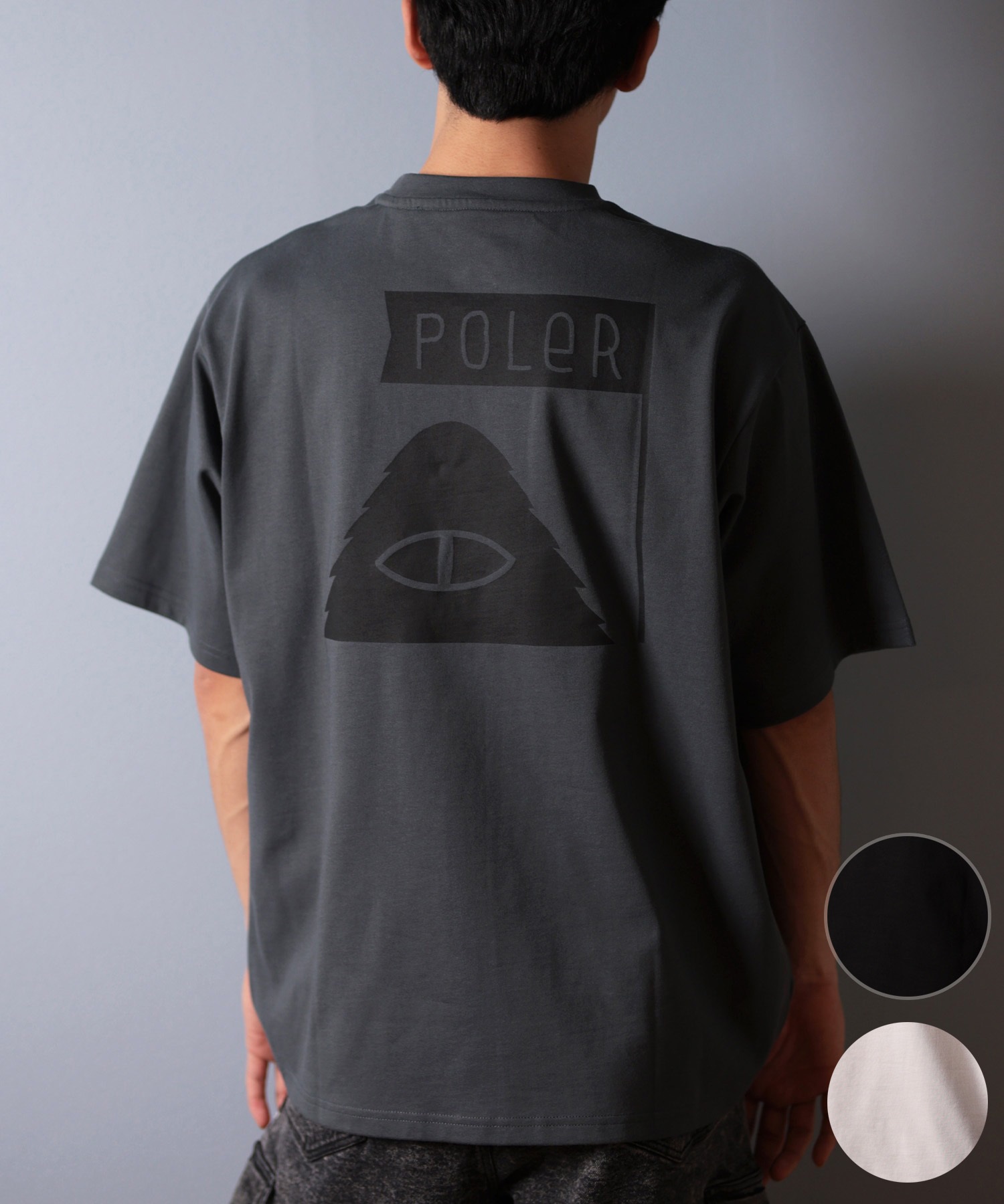 POLER ポーラー 半袖 Tシャツ メンズ ビッグシルエット 吸湿速乾