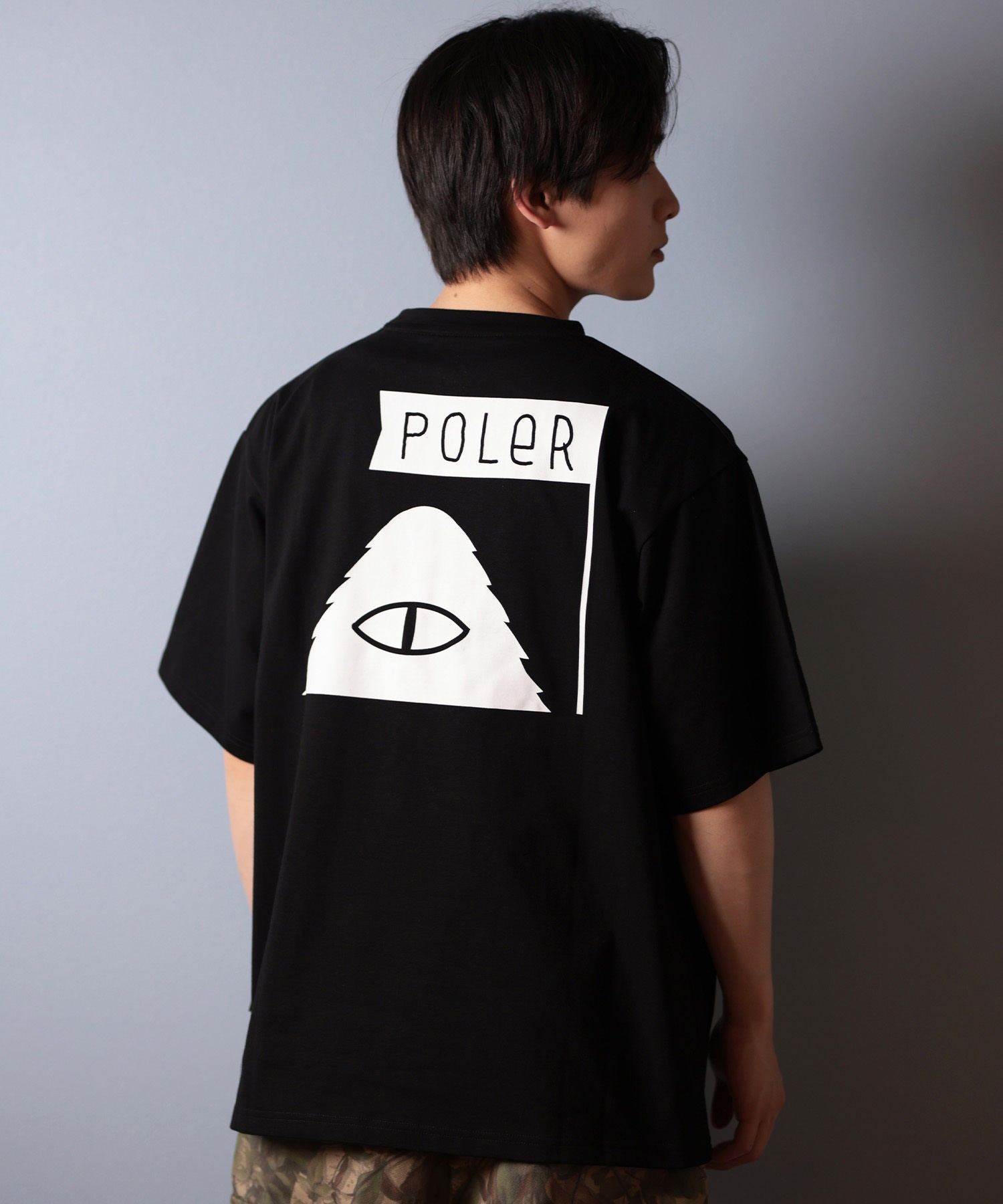 POLER ポーラー 半袖 Tシャツ メンズ ビッグシルエット 吸湿速乾