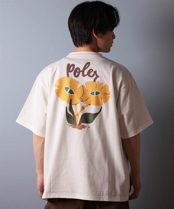 POLER ポーラー 半袖 Tシャツ メンズ ビッグシルエット 吸湿速乾 259MCV0016 ムラサキスポーツ限定