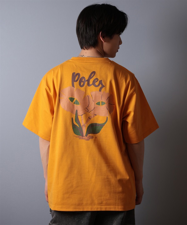 POLER ポーラー 半袖 Tシャツ メンズ ビッグシルエット 吸湿速乾 259MCV0016 ムラサキスポーツ限定