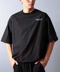 POLER ポーラー 水着 ラッシュガード 半袖 Tシャツ メンズ ワンポイント ロゴ 水陸両用 UVカット セットアップ対応 259MCV0023 ムラサキスポーツ限定