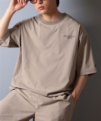 POLER ポーラー 水着 ラッシュガード 半袖 Tシャツ メンズ ワンポイント ロゴ 水陸両用 UVカット セットアップ対応 259MCV0023 ムラサキスポーツ限定