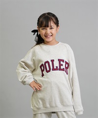 POLER ポーラー トレーナー スウェット キッズ ジュニア 子供 クルー